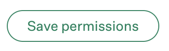 Screenshot of the save permissions button