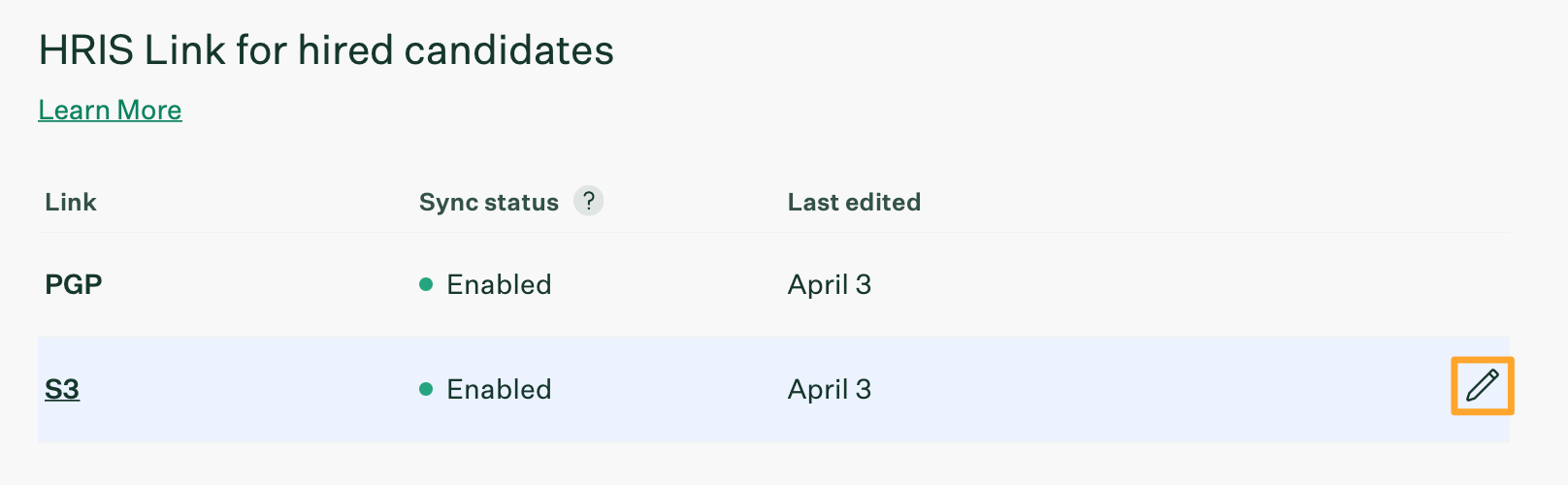 An_example_HRIS_Link_for_hired_candidates_shows_an_S3_setup_with_the_Edit_icon_highlighted_in_marigold_emphasis_box.png
