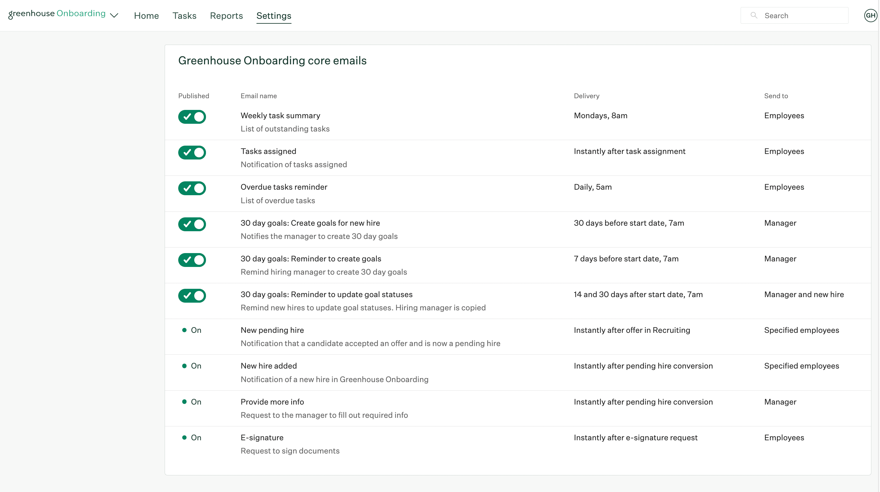 Greenhouse-Onboarding-core-emails-listed-on-the-emails-settings-page.png