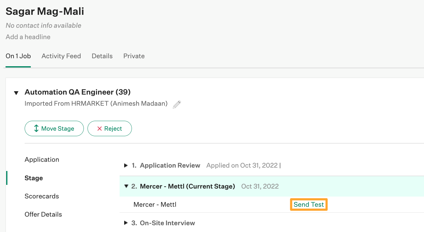 Send_Mercer_Mettl_test_highlighted_in_marigold_on_Greenhouse_Recruiting_candidate_profile.png