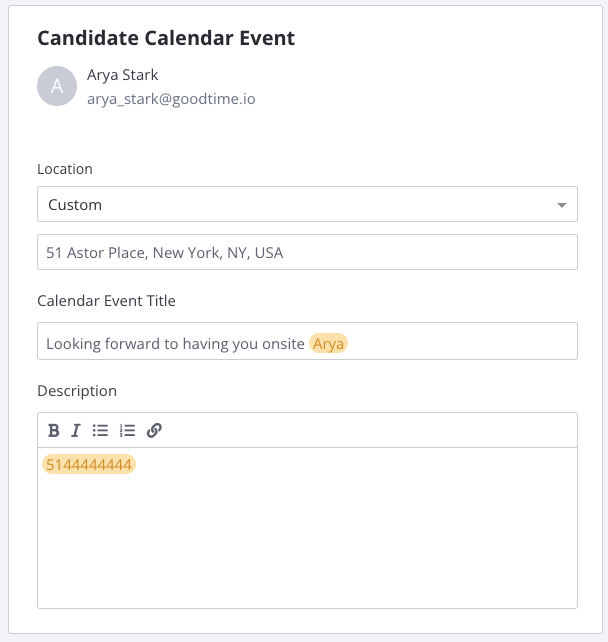 Candidate calendar event with event title and description highlighted .png