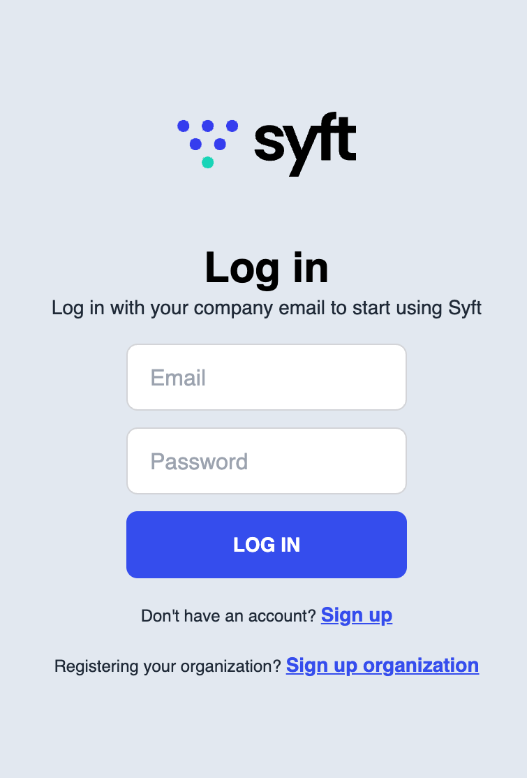 Syft_login_panel.png