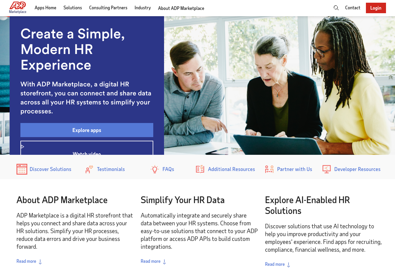 HRIS Link for ADP Workforce Now – Greenhouse Support