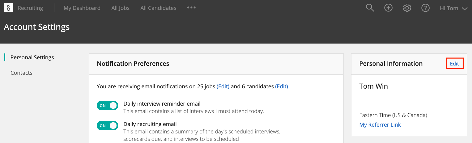 Add Job Title To Outlook Profile