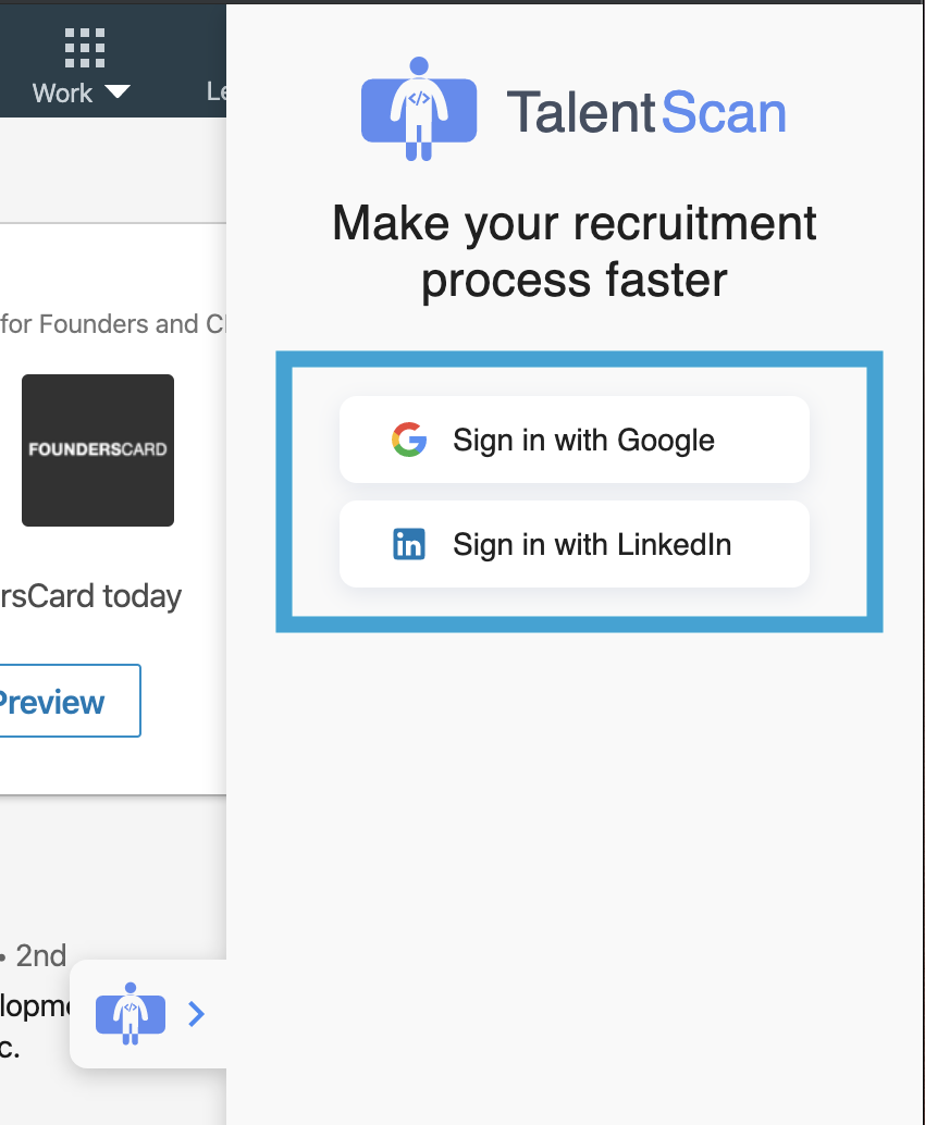 TalentScan integration image