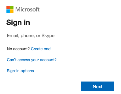 Sign in to Outlook 365