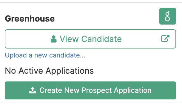 Screenshot of the View Candidate button