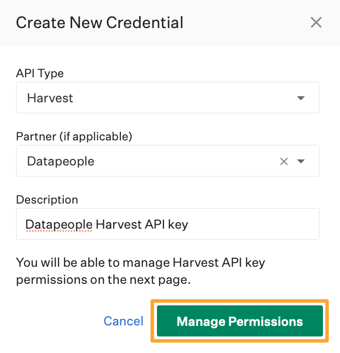Datapeople___Create_new_harvest_API_key___manage_permissions.png