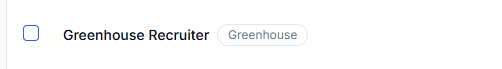 Converge Jobs page showing Greenhouse badge on a synced job