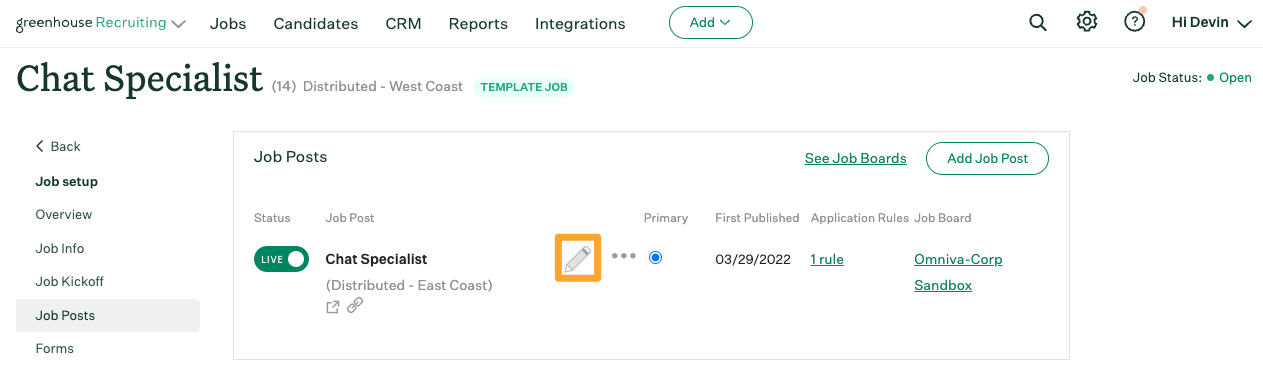 Screenshot of pencil