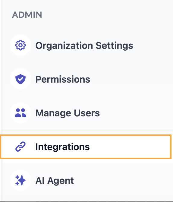 Paylocity + Grayscale Integrations menu