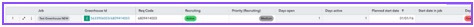 Greenhouse job status showing the requisition created by ChartHop