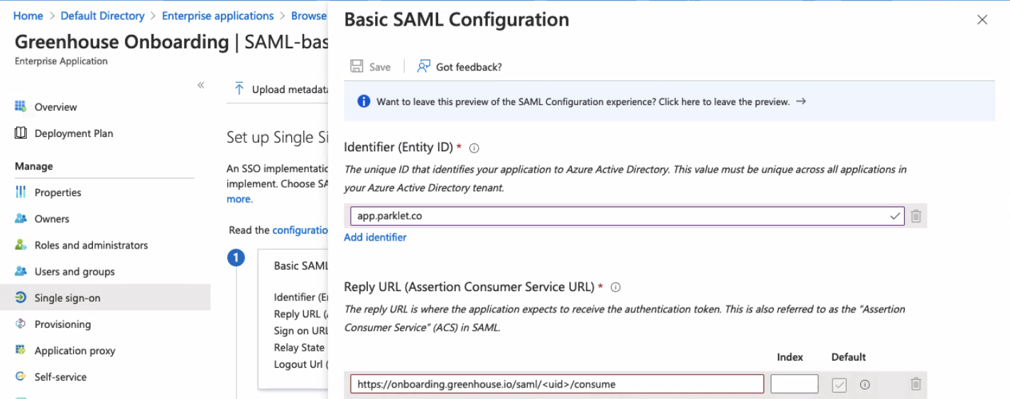 Screenshot-of-basic-SAML-configuration-settings