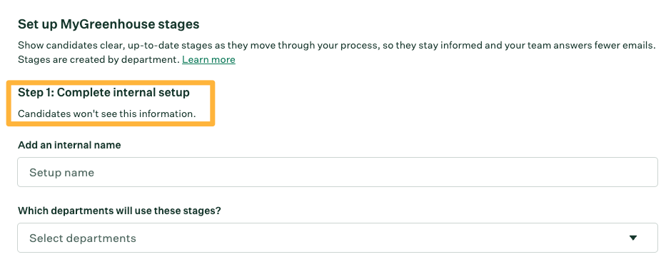 Configure MyGreenhouse stages with Step 1 .png