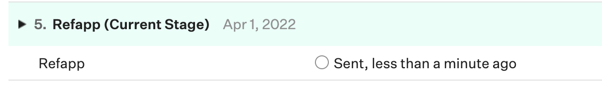 Screenshot from Refapp