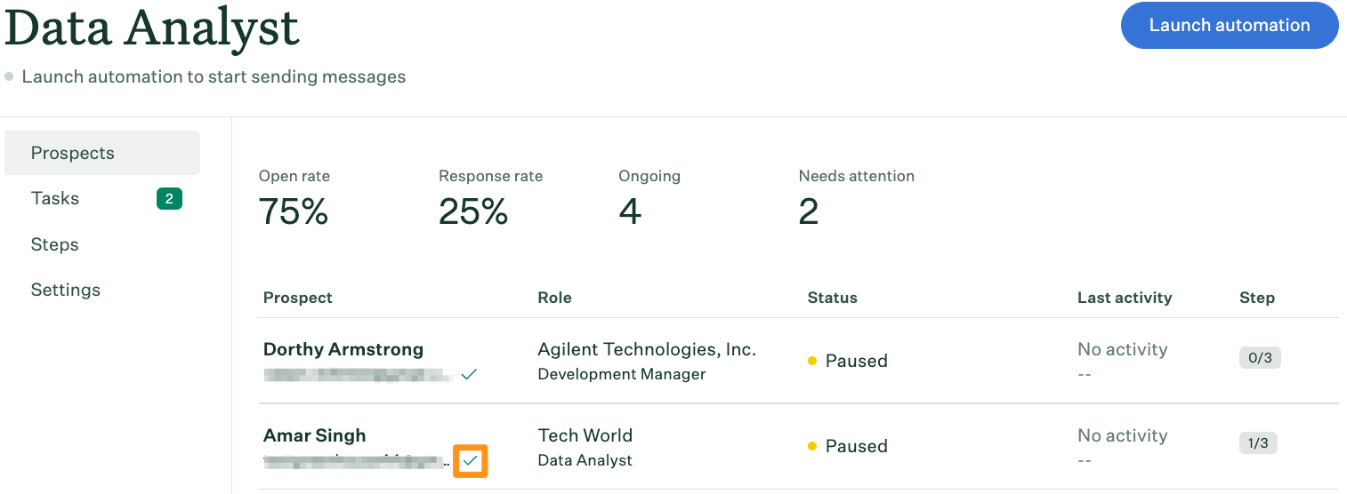 Screenshot   of   the   verified   checkmark.   