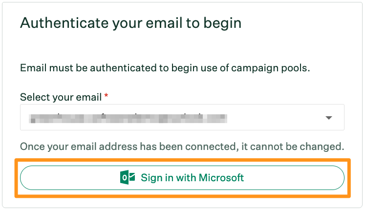 Screenshot    of    the    sign    in    with    microsoft    button.    