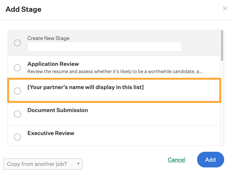 Application review stage – Greenhouse Support