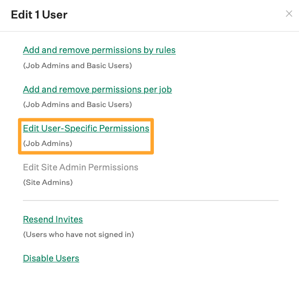 Screenshot of bulk edit 'can manage unattached prospects' permission