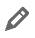 Screenshot of the pencil icon. 